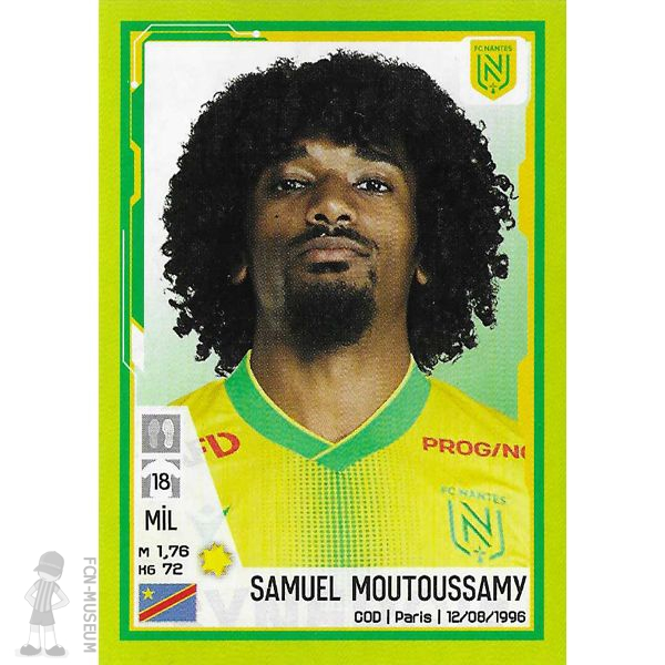 2021-22 MOUTOUSSAMY Samuel (Panini)