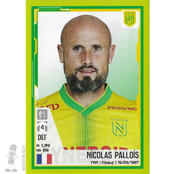 2021-22 PALLOIS Nicolas (Panini)