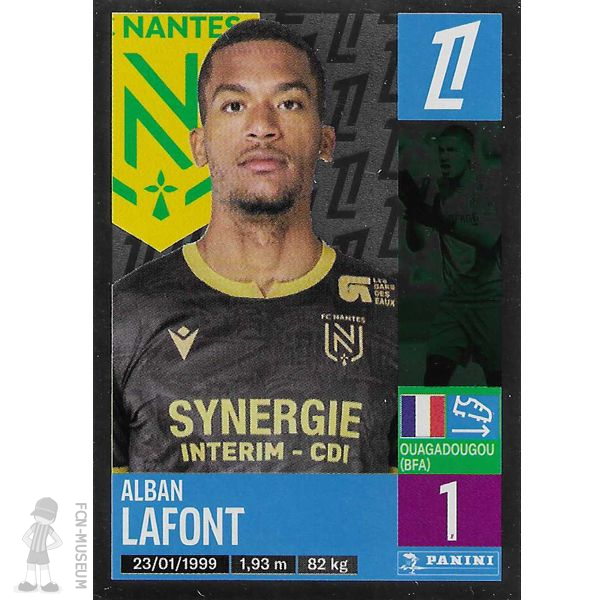 2024-25 LAFONT Alban (Panini)