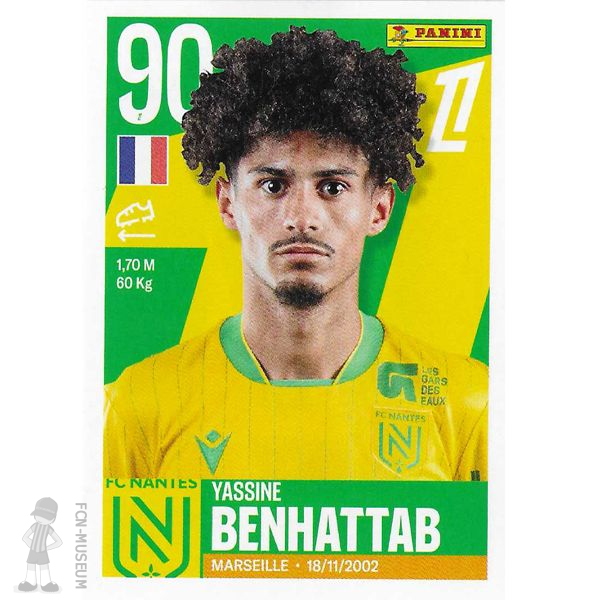 2025-26 BENHATTAB Yassine (Panini)