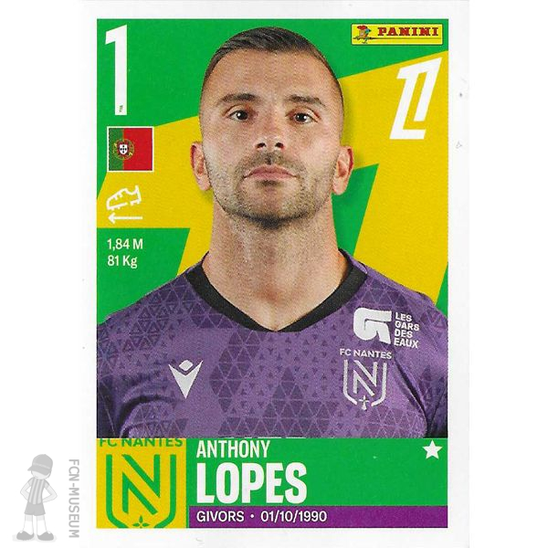 2025-26 LOPES Anthony (Panini)