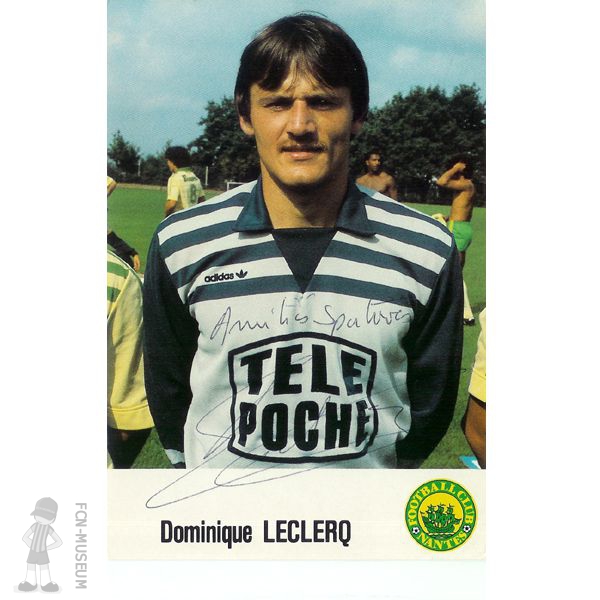 1984-85 LECLERQ Dominique