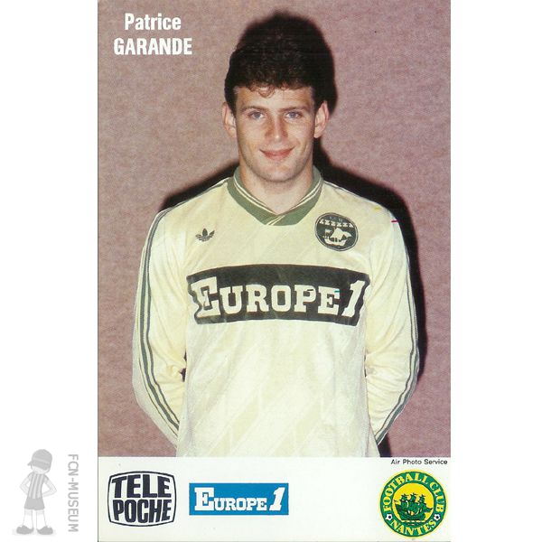 1986-87 GARANDE Patrice