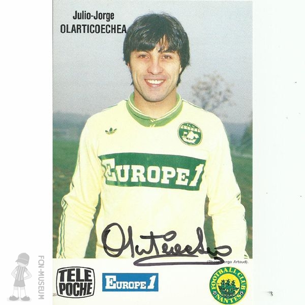 1986-87 OLARTICOECHEA Julio