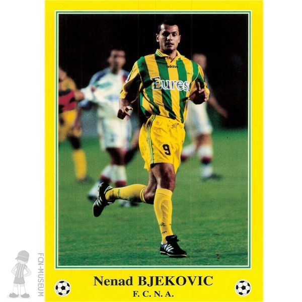 1996-97 (Non officielle) BJEKOVIC Nenad