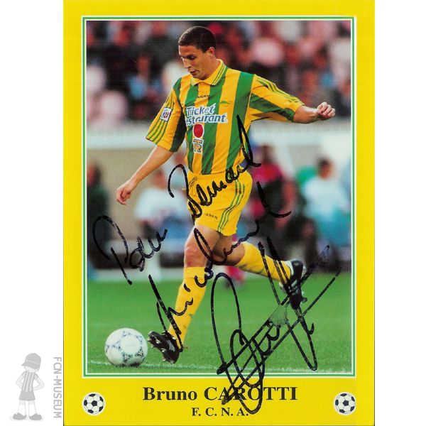 1996-97 (Non officielle) CAROTTI Bruno