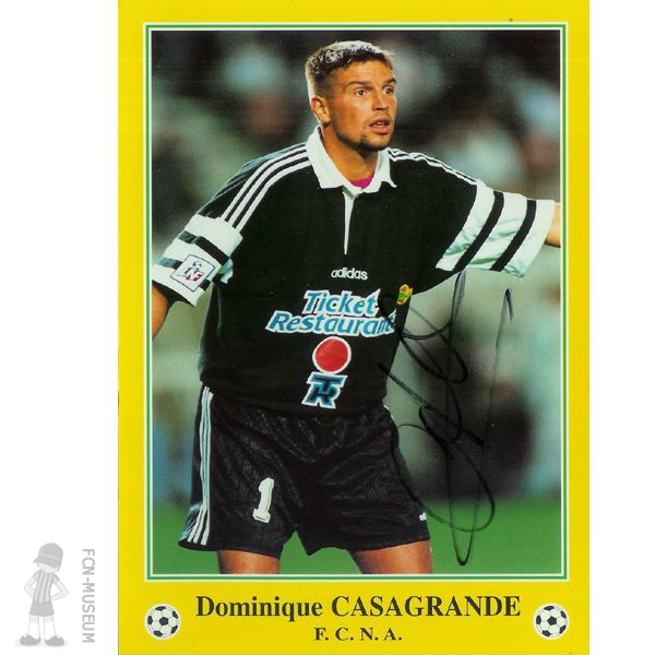 1996-97 (Non officielle) CASAGRANDE Dominique