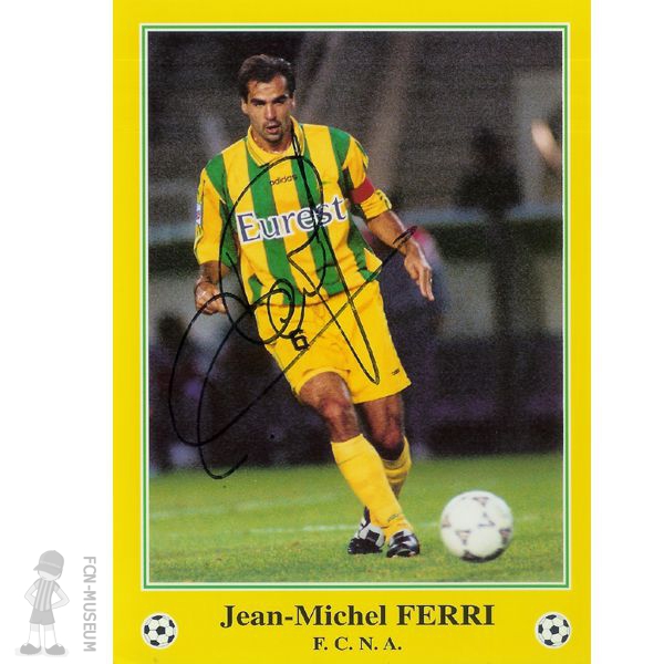 1996-97 (Non officielle) FERRI Jean-Michel