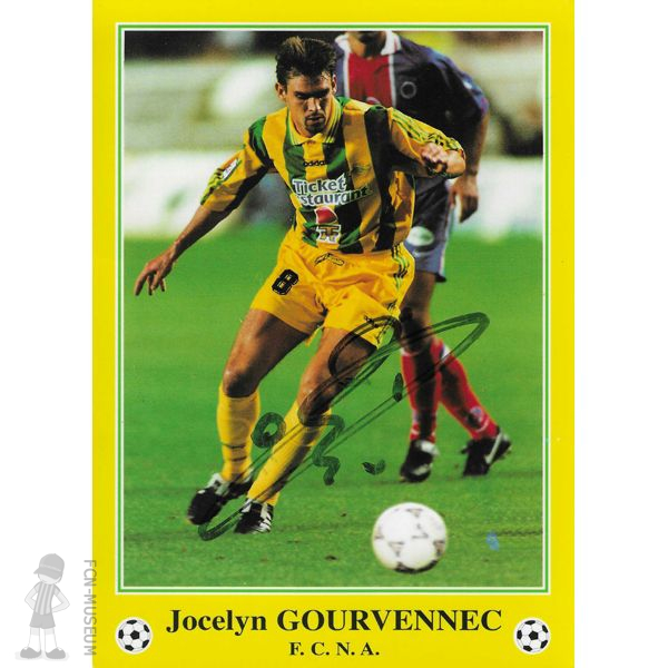 1996-97 (Non officielle) GOURVENNEC Jocelyn
