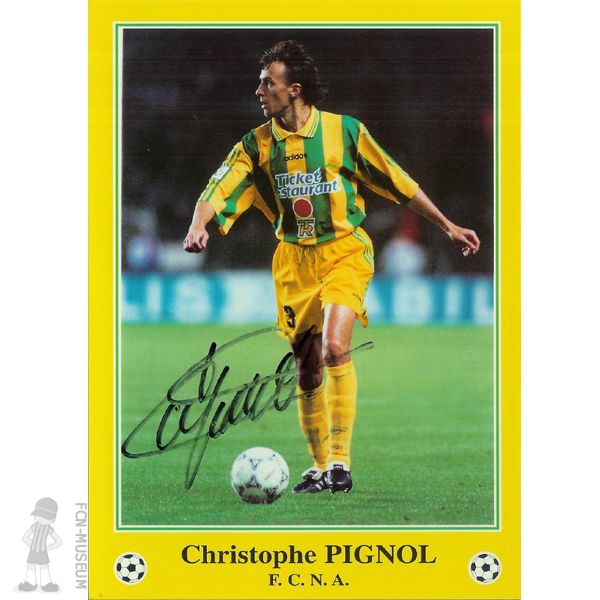 1996-97 (Non officielle) PIGNOL Christophe