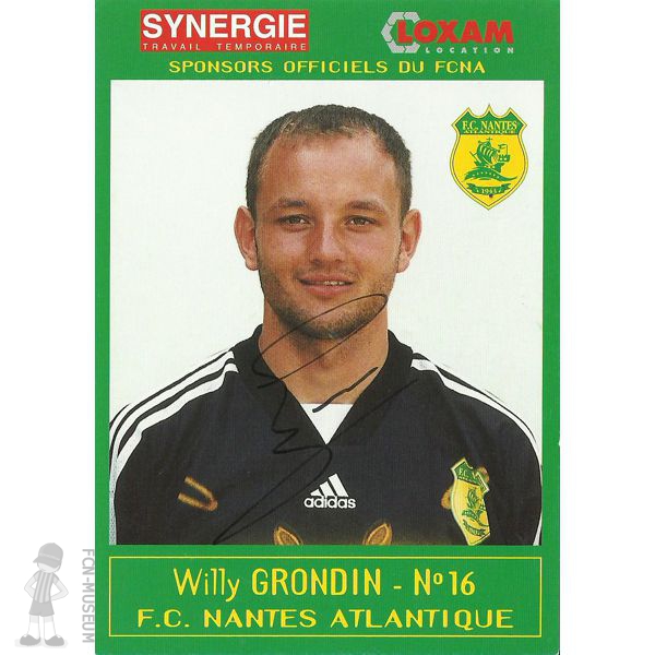 1999-00 GRONDIN Willy