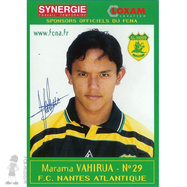 2000-01 VAHIRUA Marama