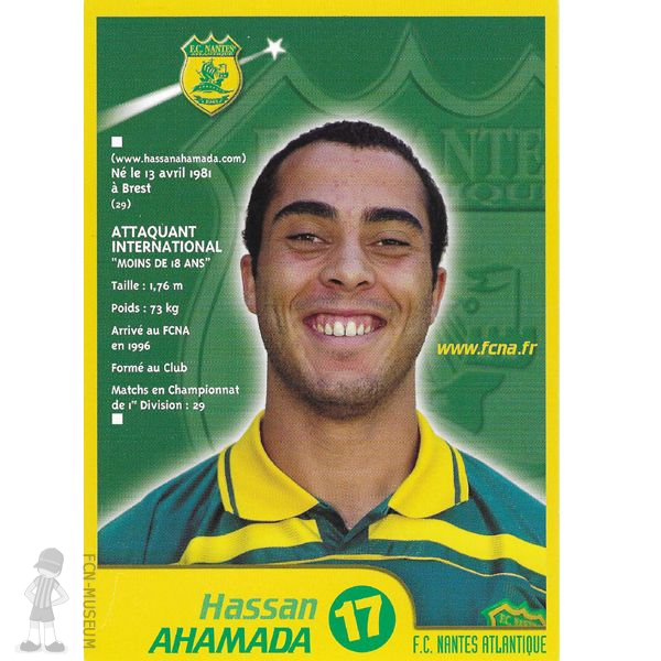 2001-02 AHAMADA Hassan