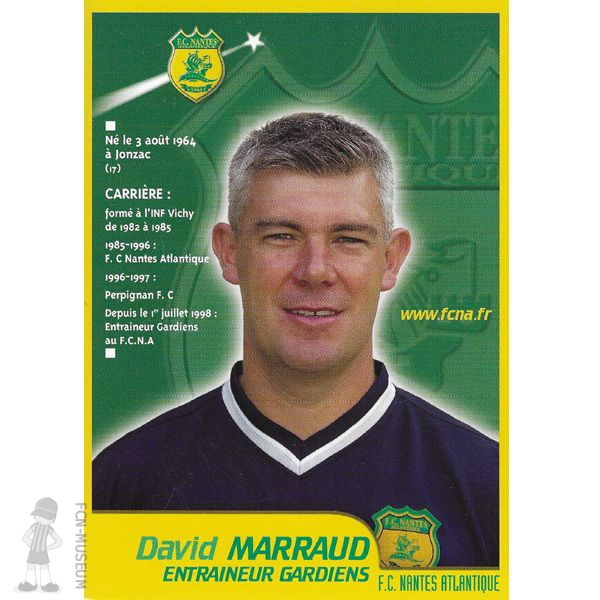 2001-02 MARRAUD David