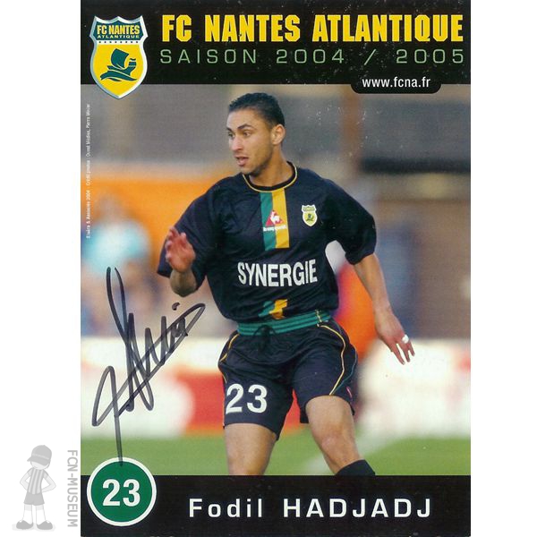 2004-05 HADJADJ Fodil