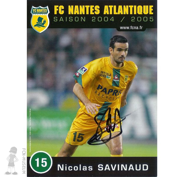 2004-05 SAVINAUD Nicolas