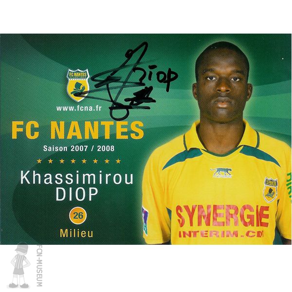 2007-08 DIOP Khassimirou