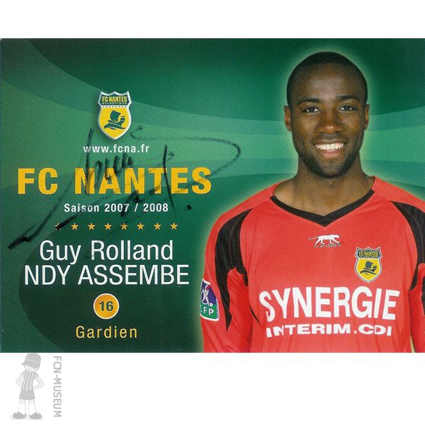 2007-08 N'DY ASSEMBE Guy Rolland