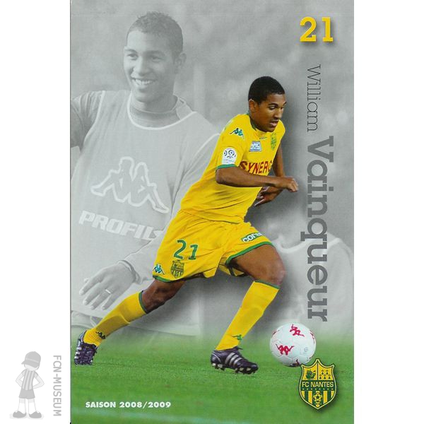 2008-2009 VAINQUEUR William