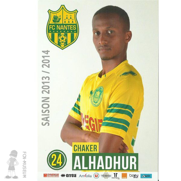 2013-14 ALHADHUR Chaker