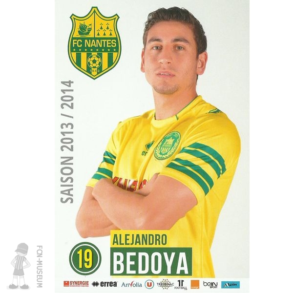 2013-14 BEDOYA Alejandro