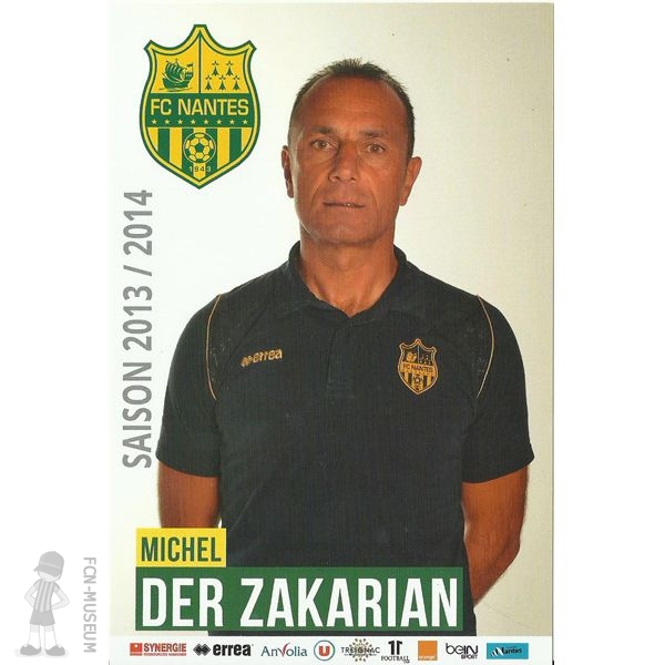 2013-14 DER ZAKARIAN Michel