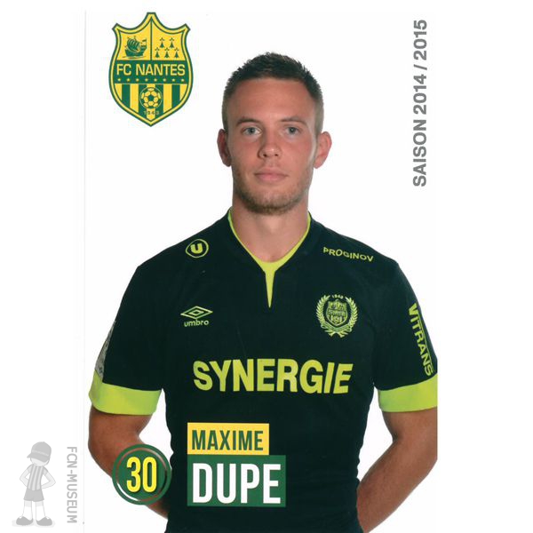 2014-15 DUPE Maxime