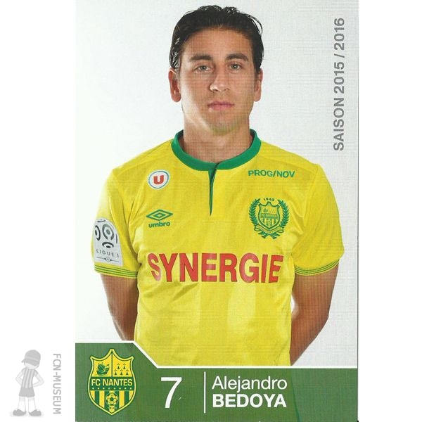 2015-16 BEDOYA Alejandro