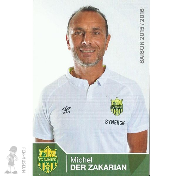 2015-16 DER ZAKARIAN Michel