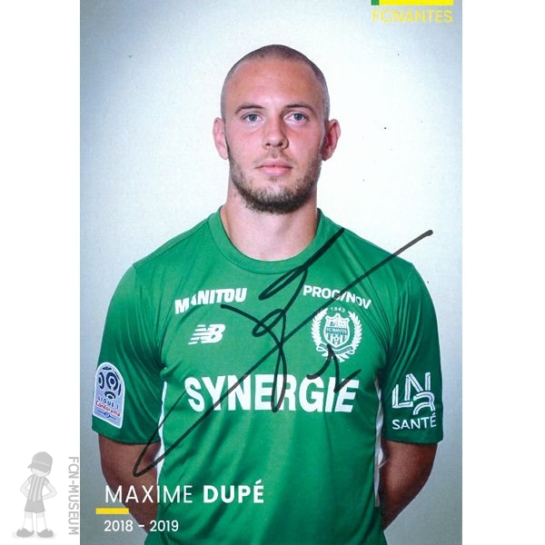2018-19 DUPE Maxime