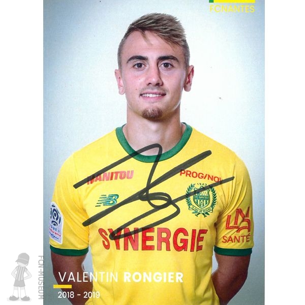 2018-19 RONGIER Valentin