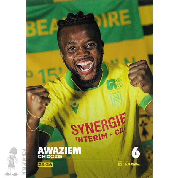 2025-26 AWAZIEM Chidozie