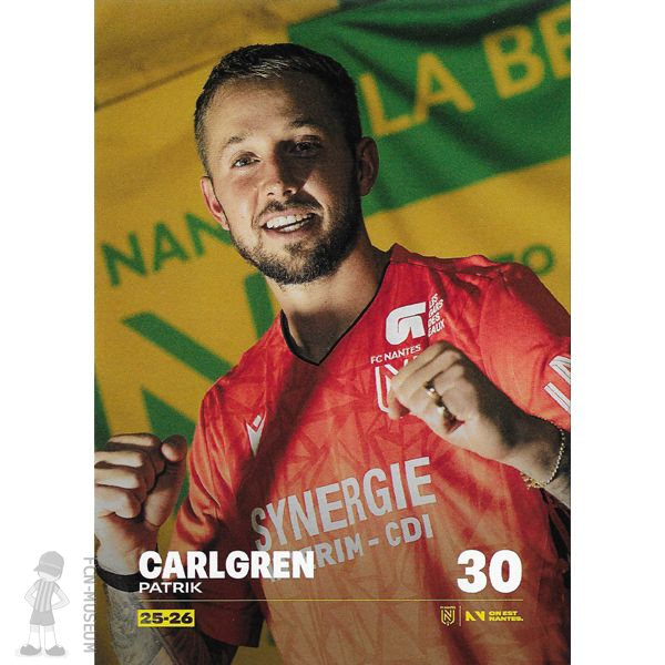 2025-26 CARLGREN Patrik