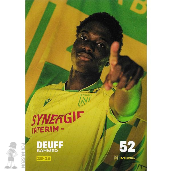 2025-26 DEUFF Bahmed