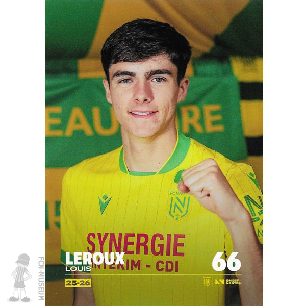 2025-26 LEROUX Louis