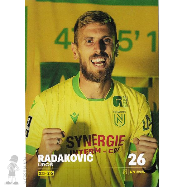 2025-26 RADAKOVIC Uros