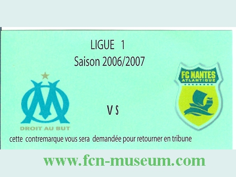 2006-07 25ème j Marseille Nantes pass