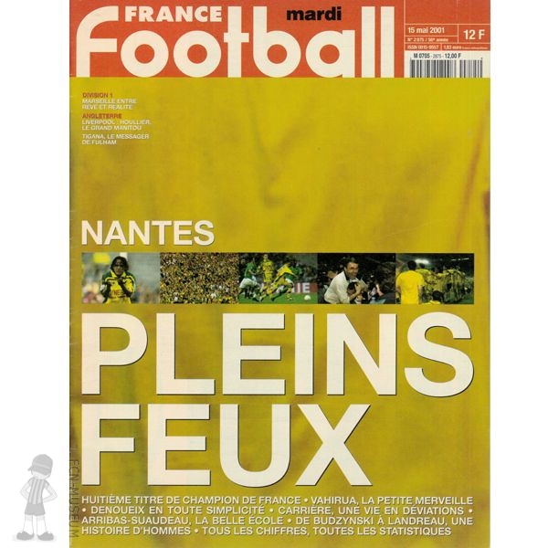 France Football 15.05.2001