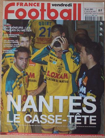 France Football  19.10.2001