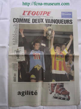 L'Equipe "Comme deux vainqueurs"