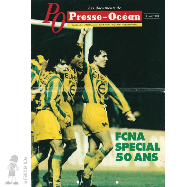 Les 50 ans du FC Nantes (Presse Océan)
