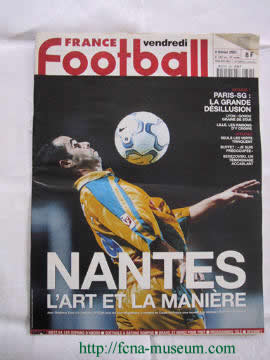 France Football "L'Art et la Manière"