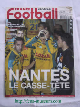 France Football "Nantes le Casse tête"