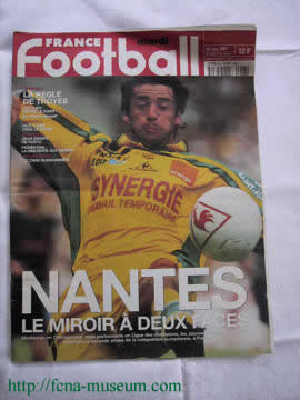 France Football "Nantes le miroir à deux faces"