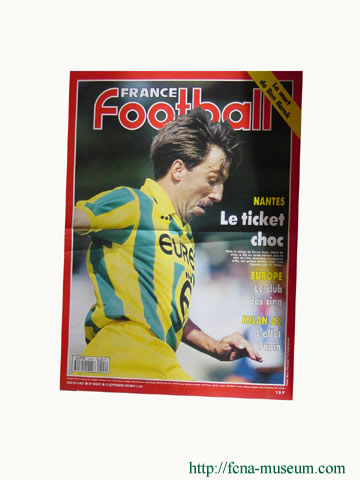 France Football "Nantes le Ticket Choc"