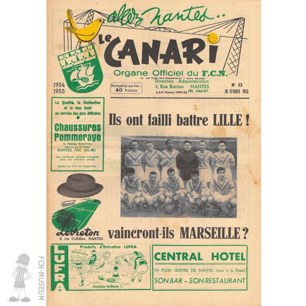1954-55 Le Canari 13
