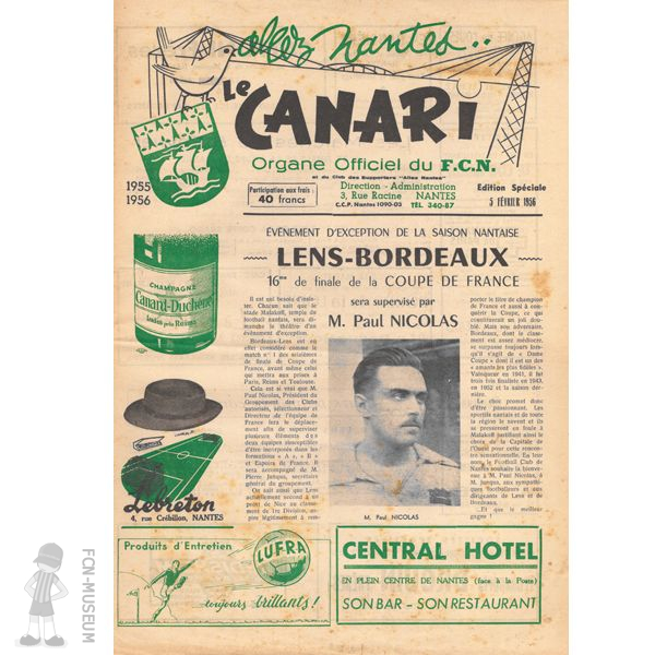 1955-56 Le Canari spécial 05-02