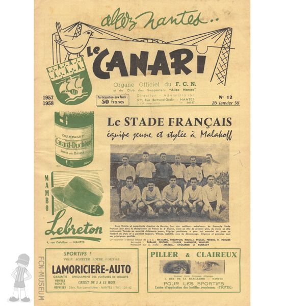 1957-58 Le Canari 12