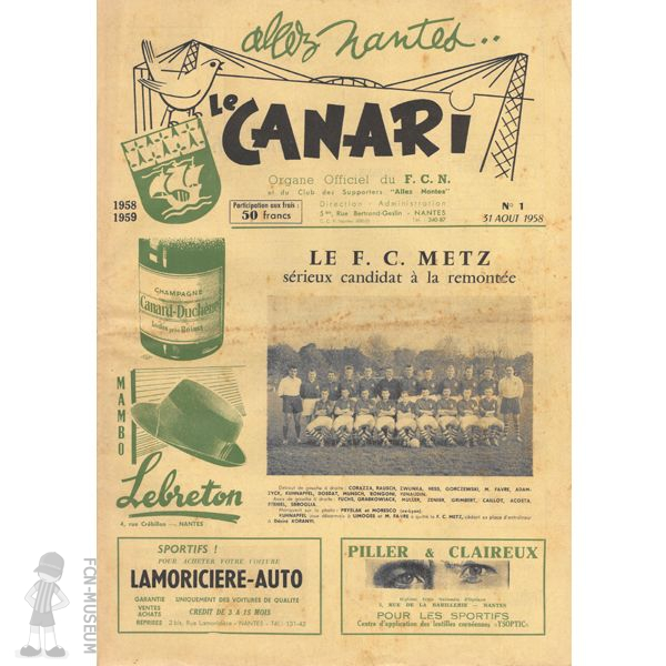 1958-59 Le Canari 01