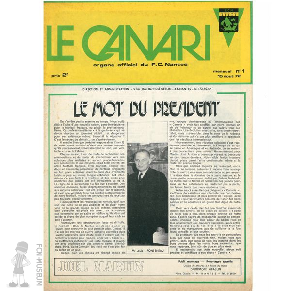 1972-73 Le Canari 01